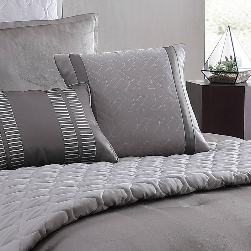 Riverbrook Home Gilmore Grey 10-piece Comforter Set