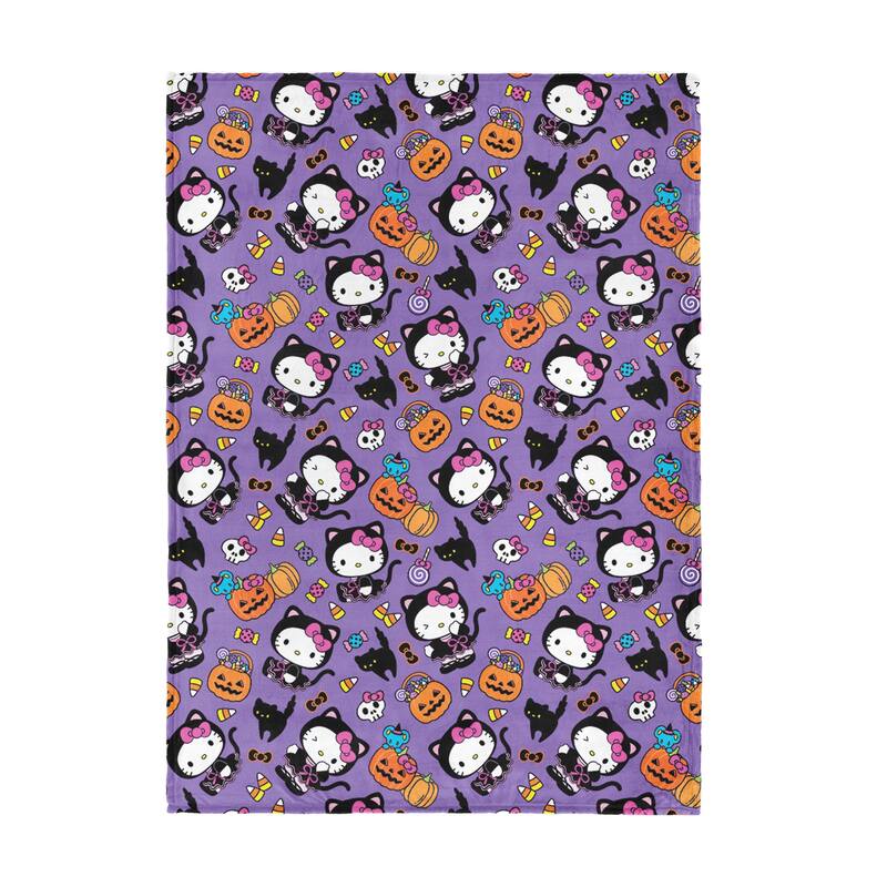 Sanrio Hello Kitty Halloween Silk Touch Throw Blanket