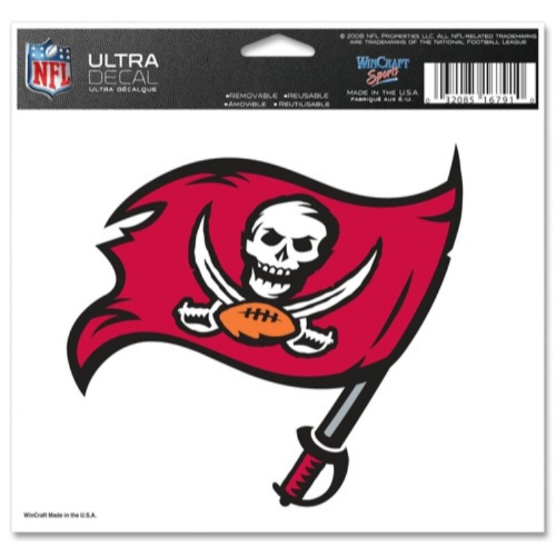 Shop Tampa Bay Buccaneers Decal 5x6 Ultra Color On Sale Overstock 27584158