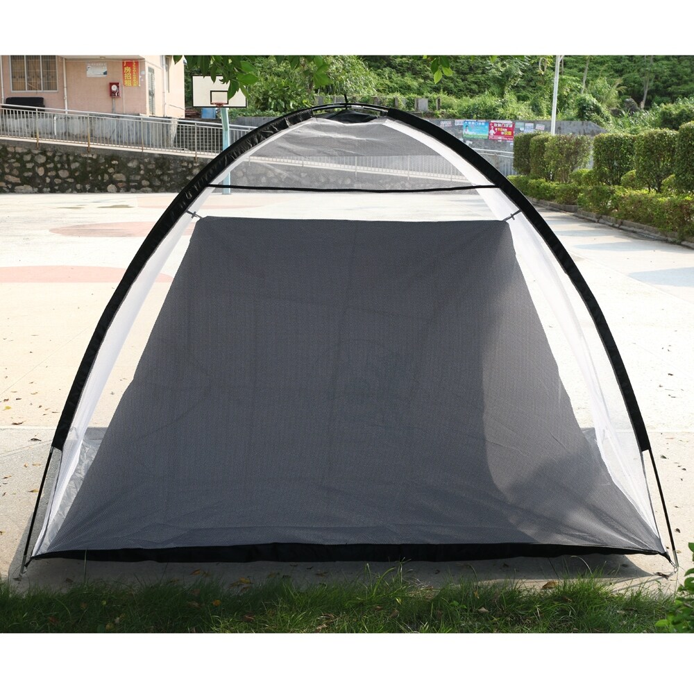 golf practice tent