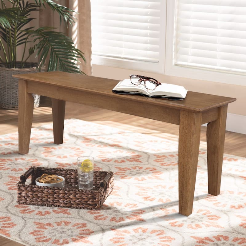 48-inch Solid Wood Shaker Style Entry Bench