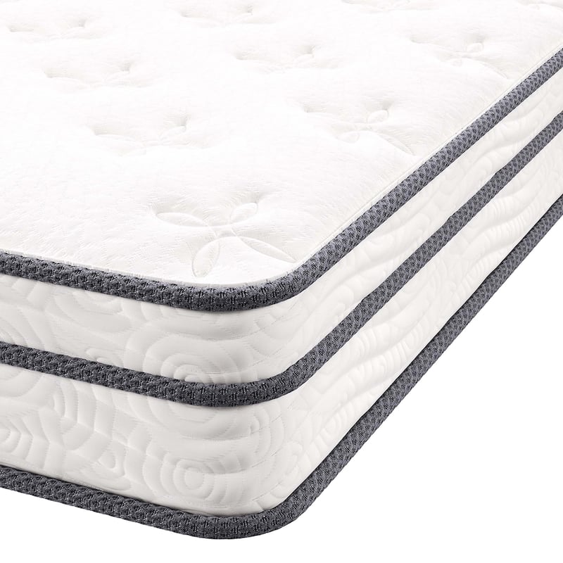 Jenna 6" Innerspring and Foam Mattress - N/A - King
