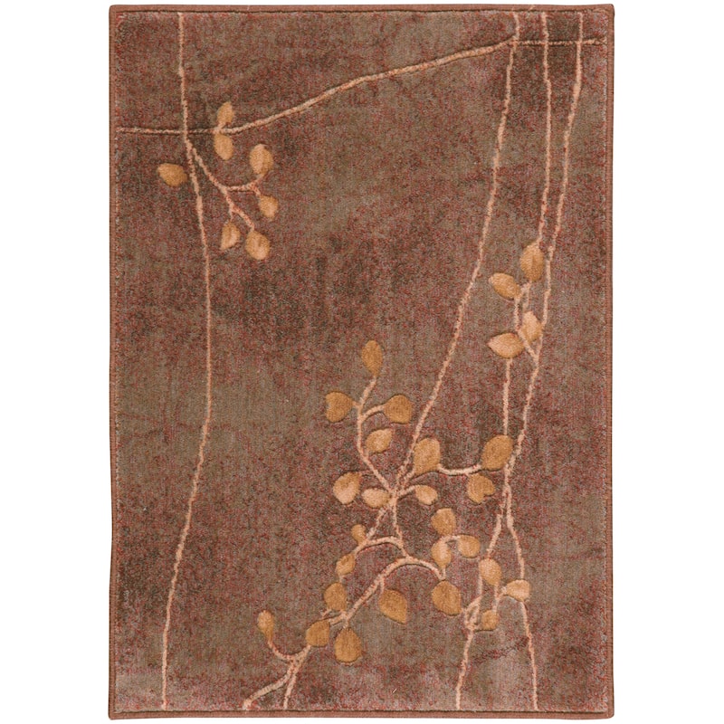 Nourison Susan Contemporary Floral Indoor only Area Rug. - 2' x 2' 9" - Multicolor