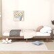 preview thumbnail 4 of 6, Twin Size Floating Platform Bed Frame with Modern Design and Sturdy Construction