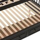preview thumbnail 70 of 75, Wooden Bunk Bed with 2 Drawers and Ladder