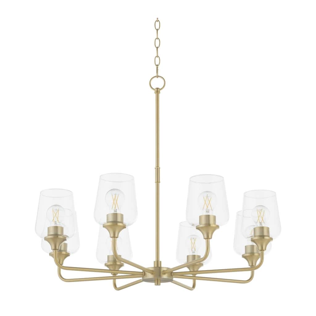 Quorum International 6313-8 Goodwin 8 Light 32" Wide Chandelier