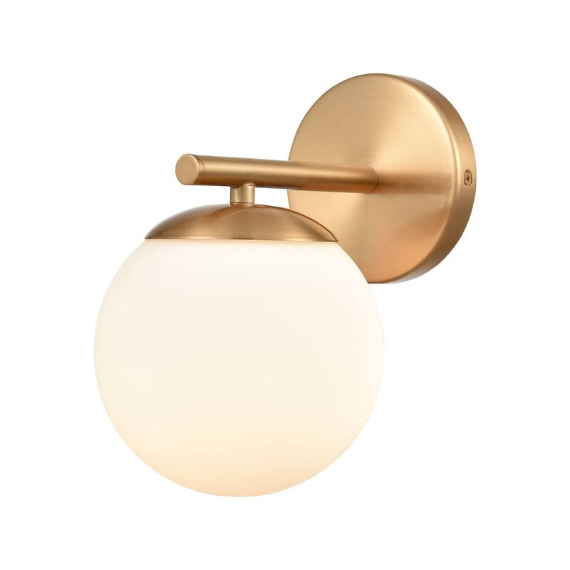 Hollywood Blvd 22-inch Wide 3-Light Vanity Light in Satin Brass - 6