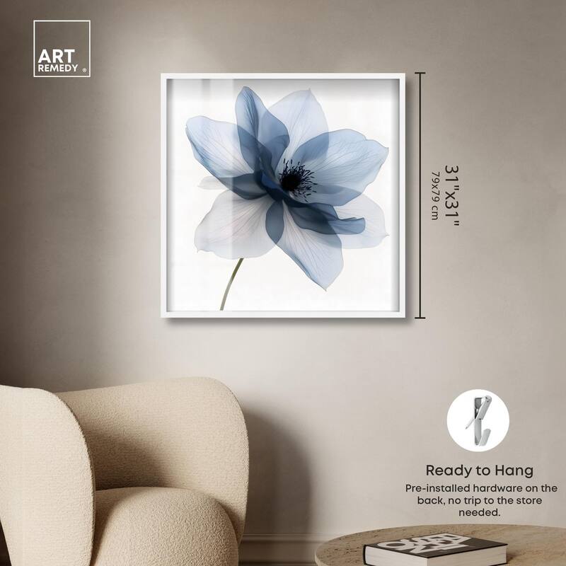 Morning Petalia I Shadowbox by Art Remedy
