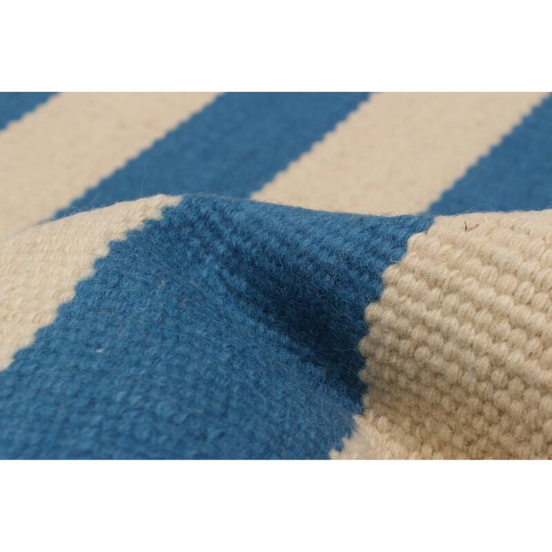 Ankara Blue Kilim 5'1" x 7'11" - 5'1 x 7'11