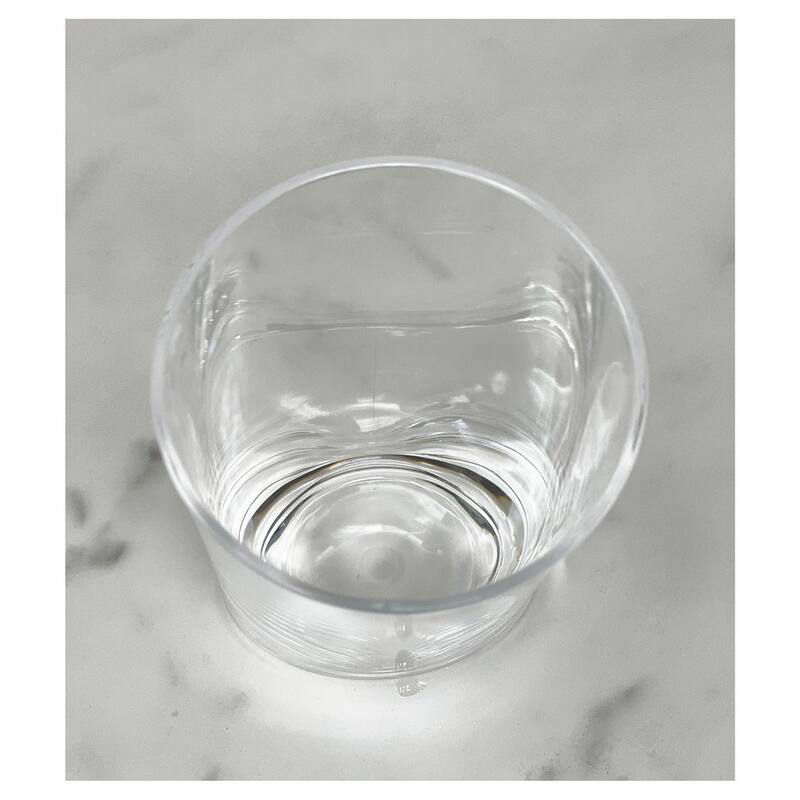 Oval Halo Tritan Glasses Drinking Set of 4