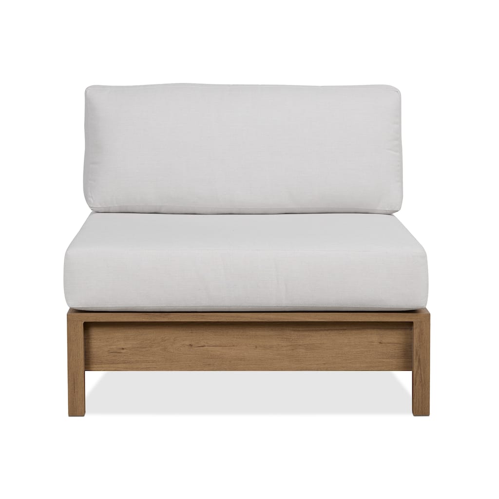 Stratton Armless Outdoor Chair With Sunbrella® Cushions