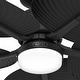 preview thumbnail 11 of 12, Hunter 52" Tropic View Outdoor Ceiling Fan with LED Light and Wall Control - Coastal - Damp-Rated!