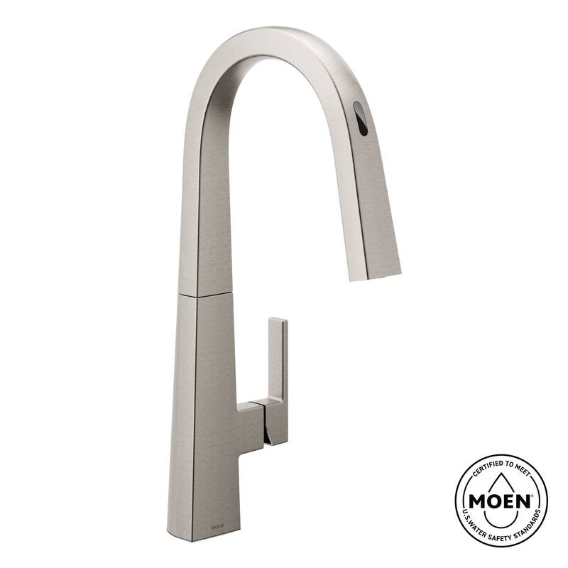 Moen S75005EV2 Nio 1.5 GPM Single Hole Pull Down Smart Kitchen Faucet