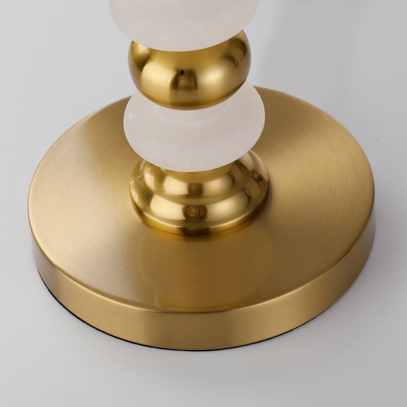 Cosmopolitan Metal Table Lamp With Drum Shade