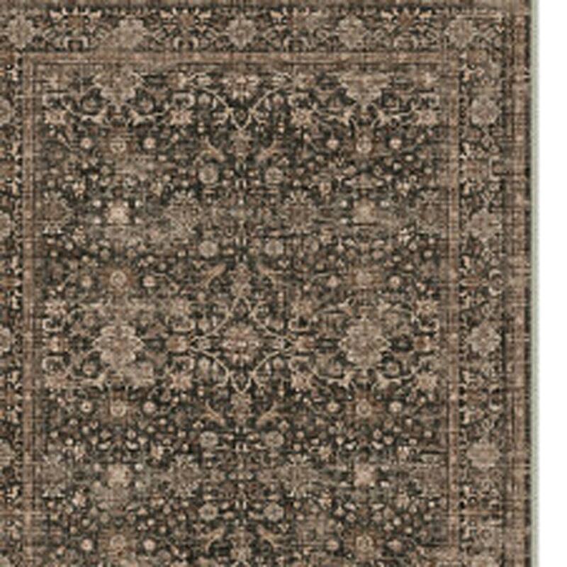 HomeRoots Floral Medallion Traditional Rectangle Area Rug
