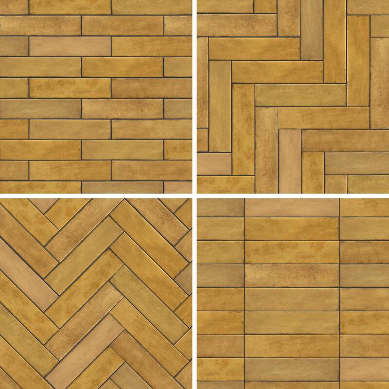 Merola Tile Tribeca Studio Tea Rose 2-3/8" x 9-5/8" Porcelain Wall Tile