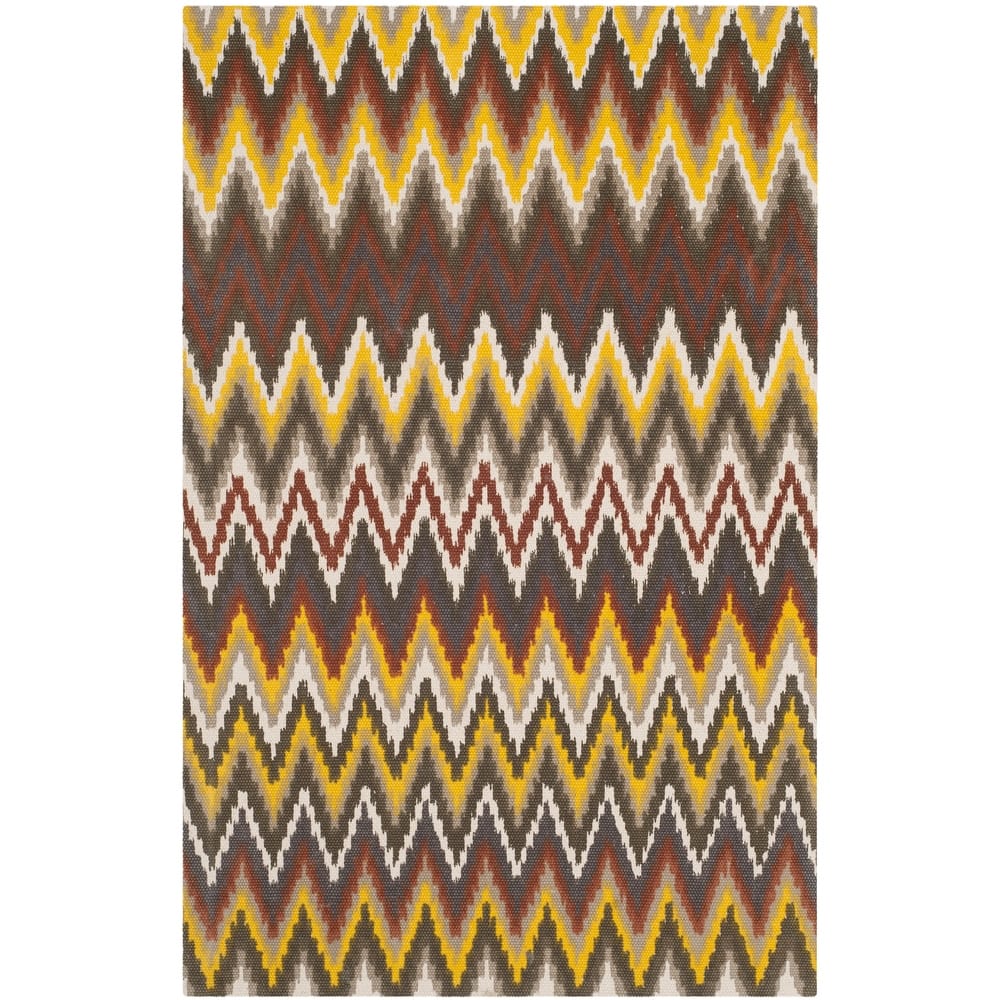 SAFAVIEH Handmade Cedar Brook Sterina Modern Cotton Rug