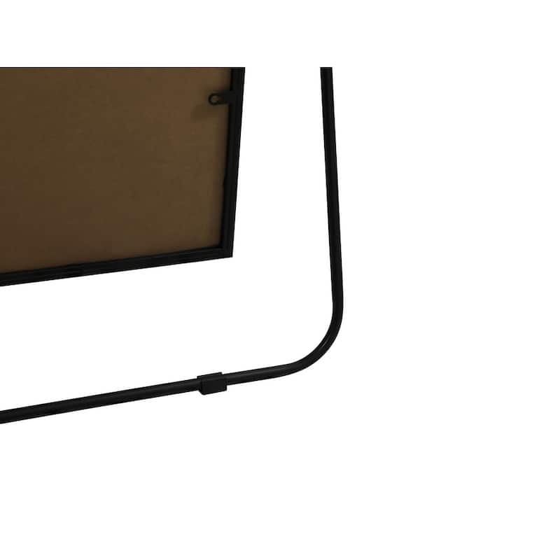 Indigo Home Metal Frame Rectangle Full Length Mirror 30x72 Inch