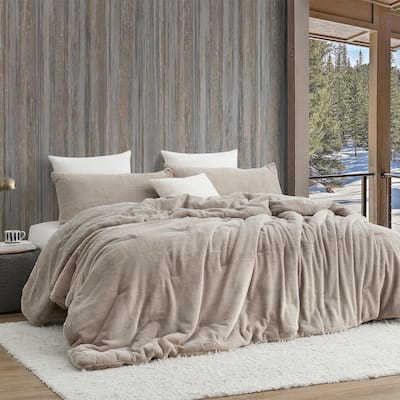 Buttercream Chunky Bunny - Coma Inducer® Oversized Comforter Set - Frosted Caramel Beige