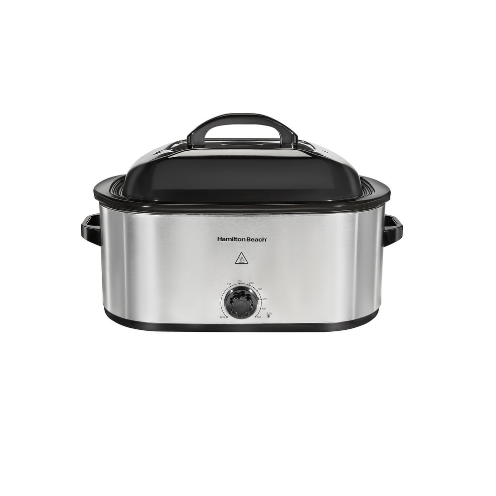 Continental Electric Pro 4-6 Quart Digital Slow Cooker Stainless Steel