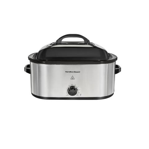 Hamilton Beach 22 Quart Stainless Steel Electric Roaster Oven