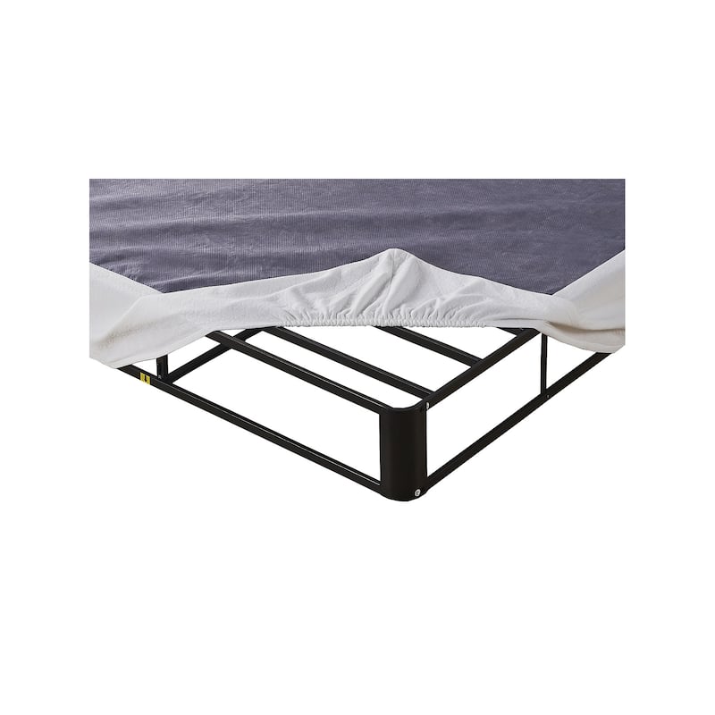 Signature Design by Ashley 12 Inch Ashley Hybrid Gray/White 2-Piece King Mattress Package