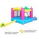 preview thumbnail 4 of 13, Inflatable Bounce House, Climbing Wall, Large Jumping Area, Ideal Kids Jumper - One Size