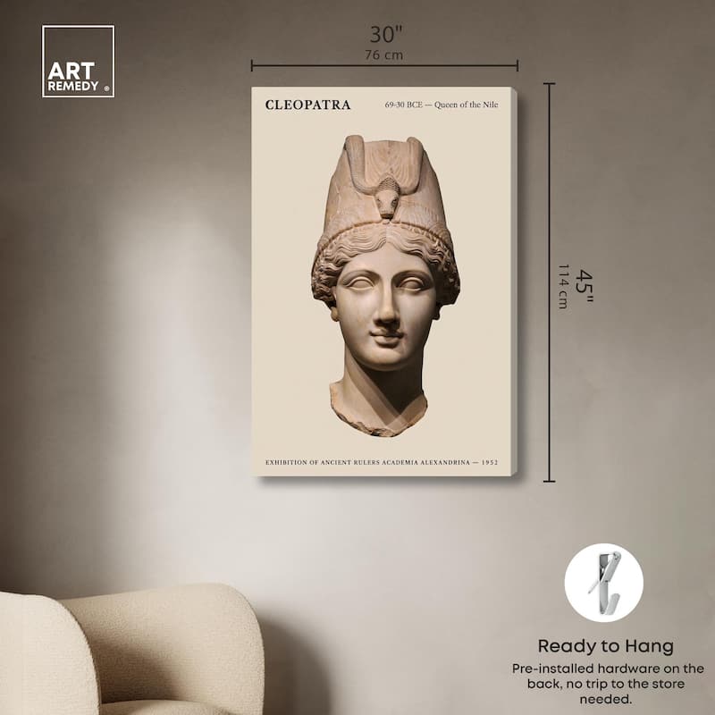 Queen of the Nile Canvas by Art Remedy, Gallery Wrapped