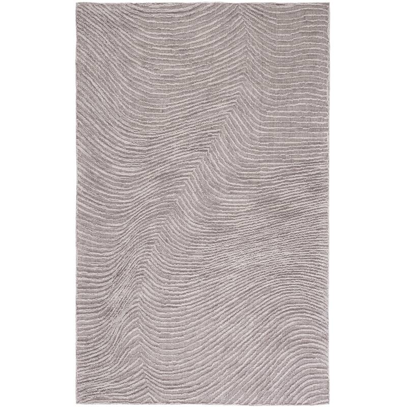 SAFAVIEH Handmade Trace Brandie Wool Rug - 6' Square - Brown/Ivory
