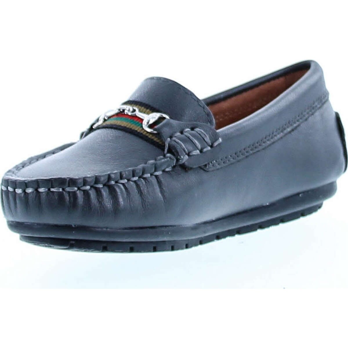 Shop Venettini Boys 55 Toby Designer Buckle Dress Casual Loafers