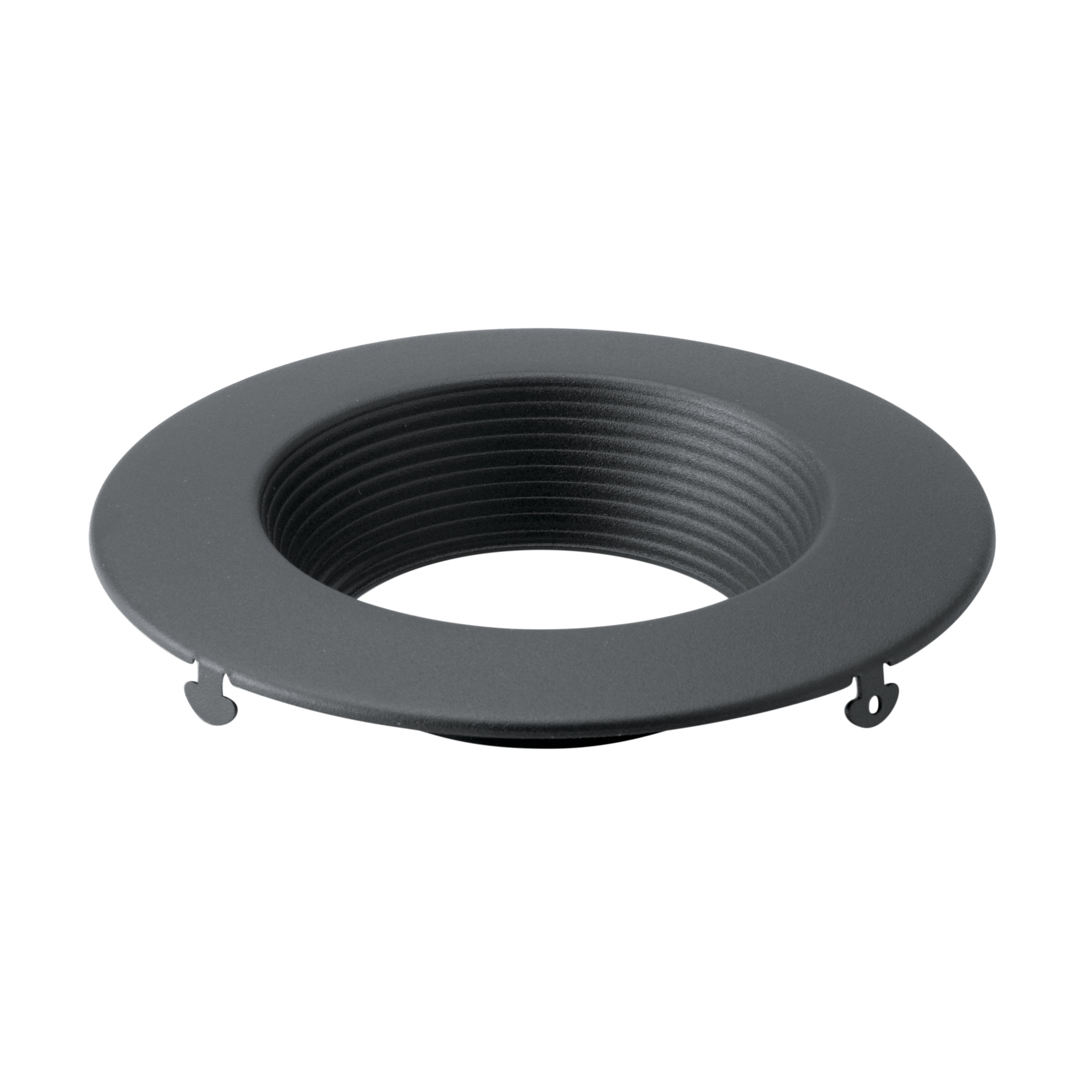 Kichler Lighting Direct-to-Ceiling Recessed Decorative Trim 4 inch Round Textured Black