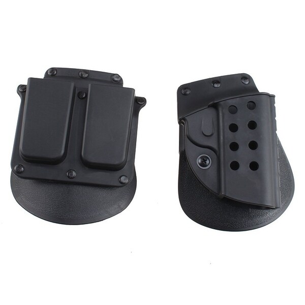 AGPtek Quick Release Tactical Right Hand Holster & Magazine Pouch for Colt 19111