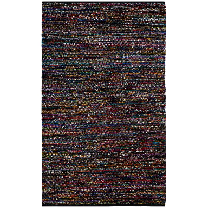 SAFAVIEH Handmade Rag Rug Abagail Casual Stripe Cotton Rug
