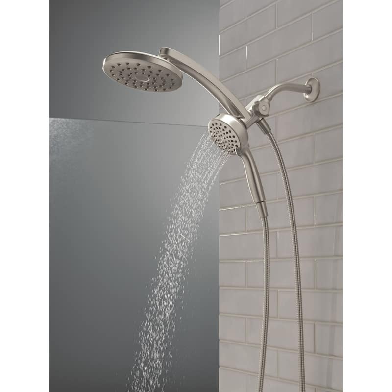 Delta 75649 PivotPro 1.75 GPM 3-in-1 Shower Head and 6 Setting Hand