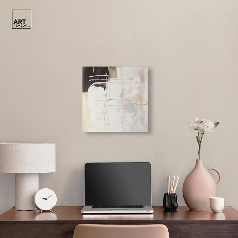 Gestural Glyphs II Canvas by Art Remedy, Gallery Wrapped