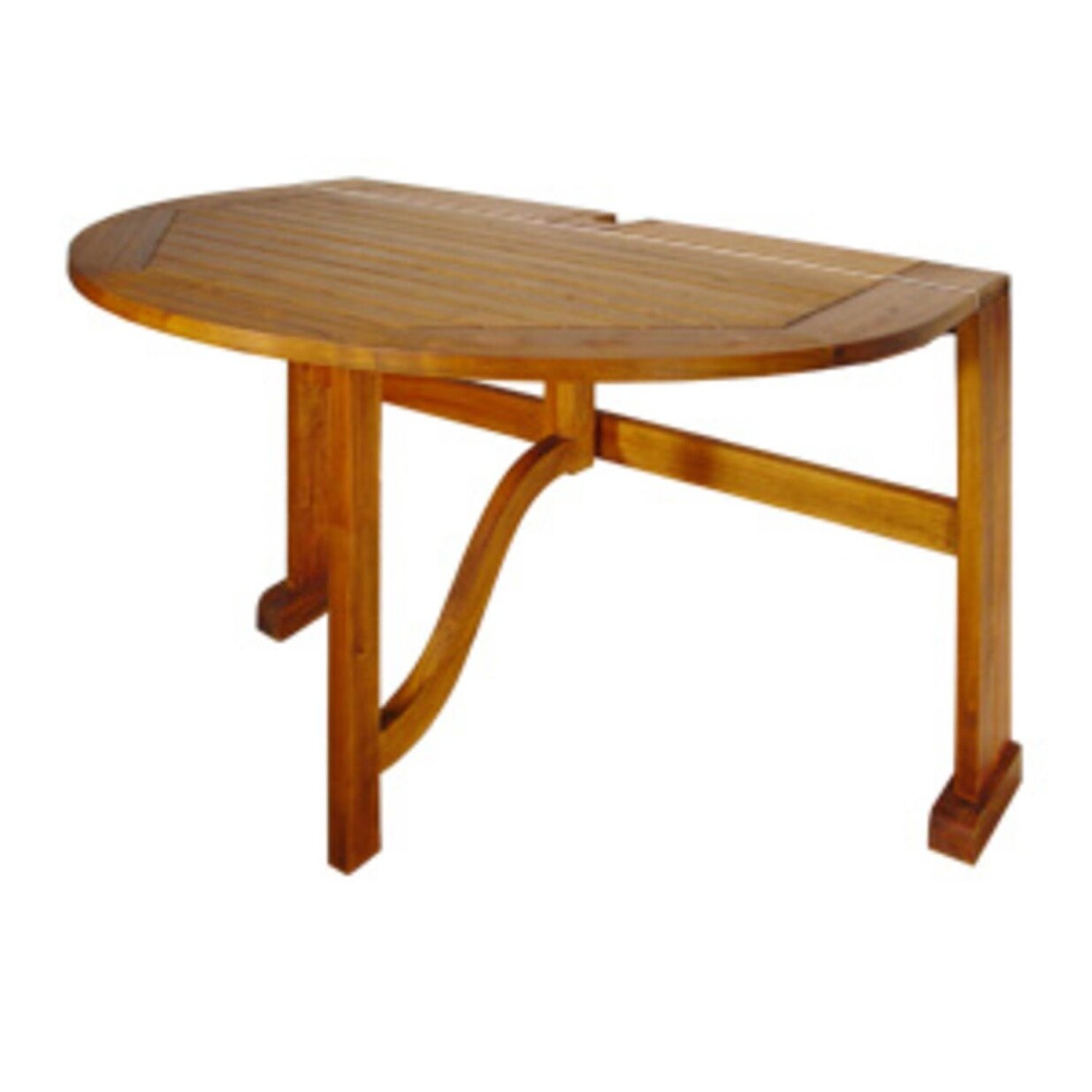 Shop 5 Piece Oval Basic Nyatoh Wood And Red Olefin Patio Furniture Set 7 5 Overstock 16607288