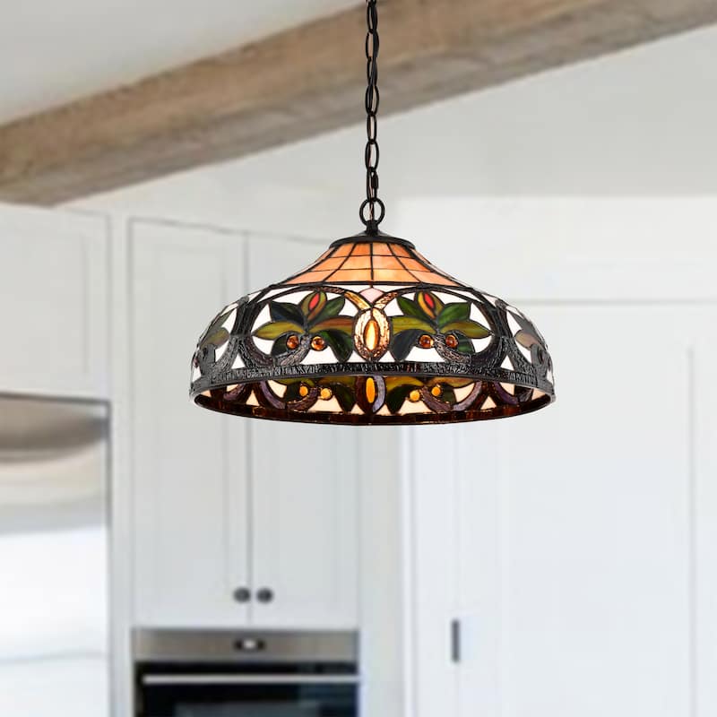 Tiffany-style Hanging Lamp