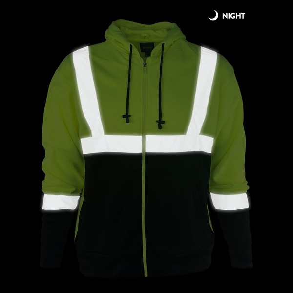 high vis hoodie sports direct