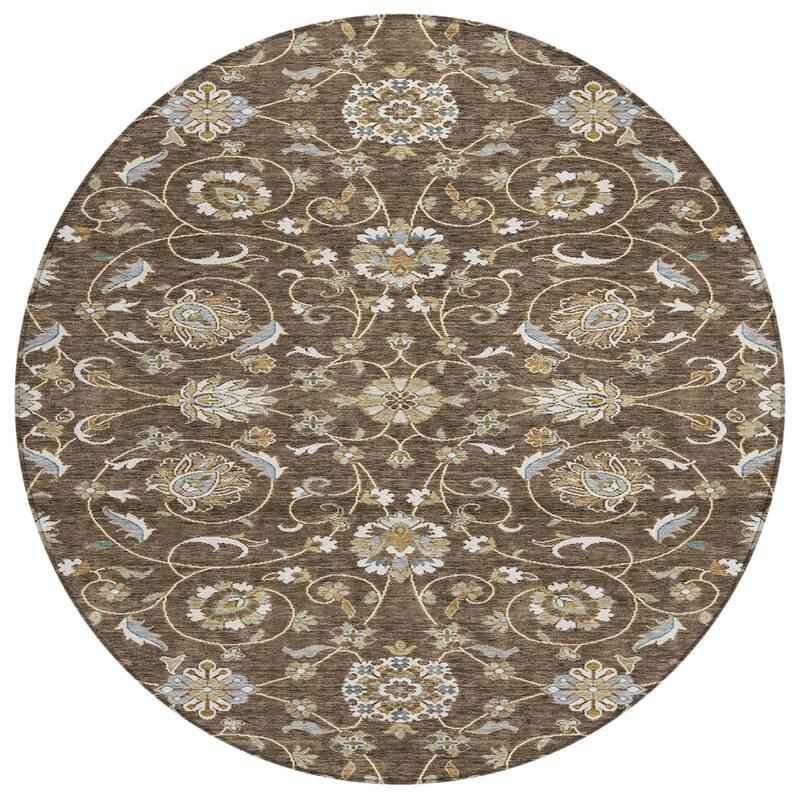 HomeRoots Moroccan Transitional Rectangle Outdoor Rug