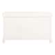 SAFAVIEH Freddy Distressed White Wicker Storage Bench - 33.5" x 16.1" x 19.9"