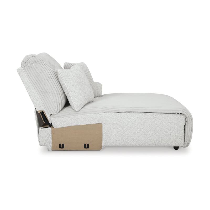 Signature Design by Ashley Top Tier 3-Piece Sofa Chaise Sectional - 130" W x 74" D x 41" H