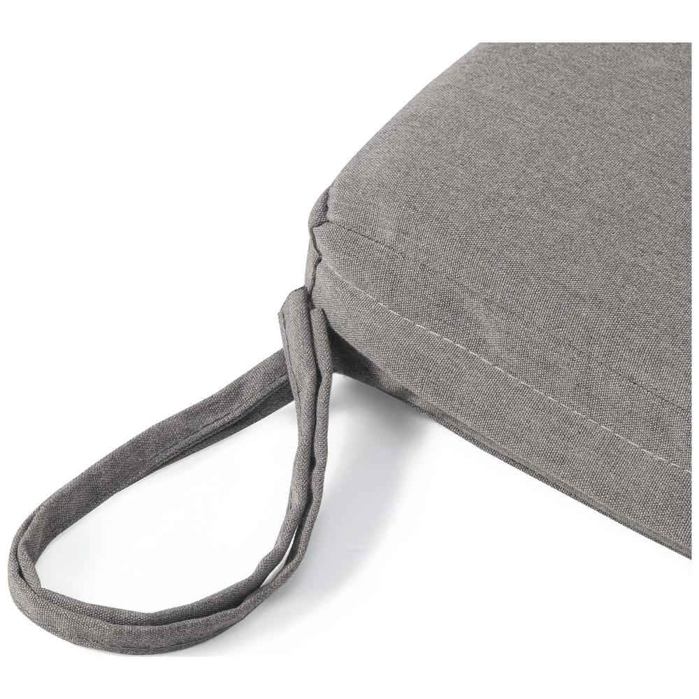 Fading Free Foam Outdoor Patio Settee Bench Seat Cushion