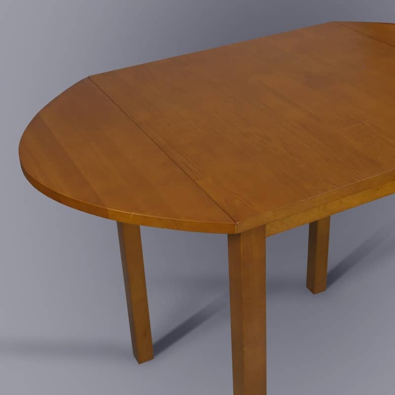 Wings Solid Wood Dining Room Drop Leaf Table - 39.25"W x 23.25"D x 29"H