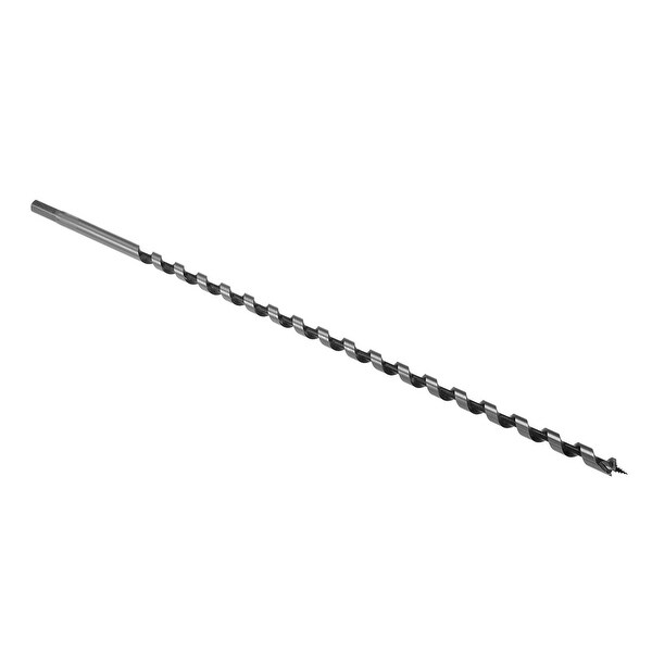 Auger Drill Bit Wood Hex Shank 10mm Dia. High Carbon Steel Bench Drill Carpentry - 10x460mm