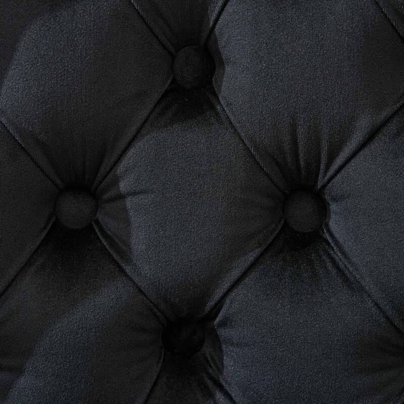 GDF Studio - Modern Adjustable Swivel Velvet Barstools with Chrome Base, Tufted Buttons & Diamond Pleating (Set of 2)