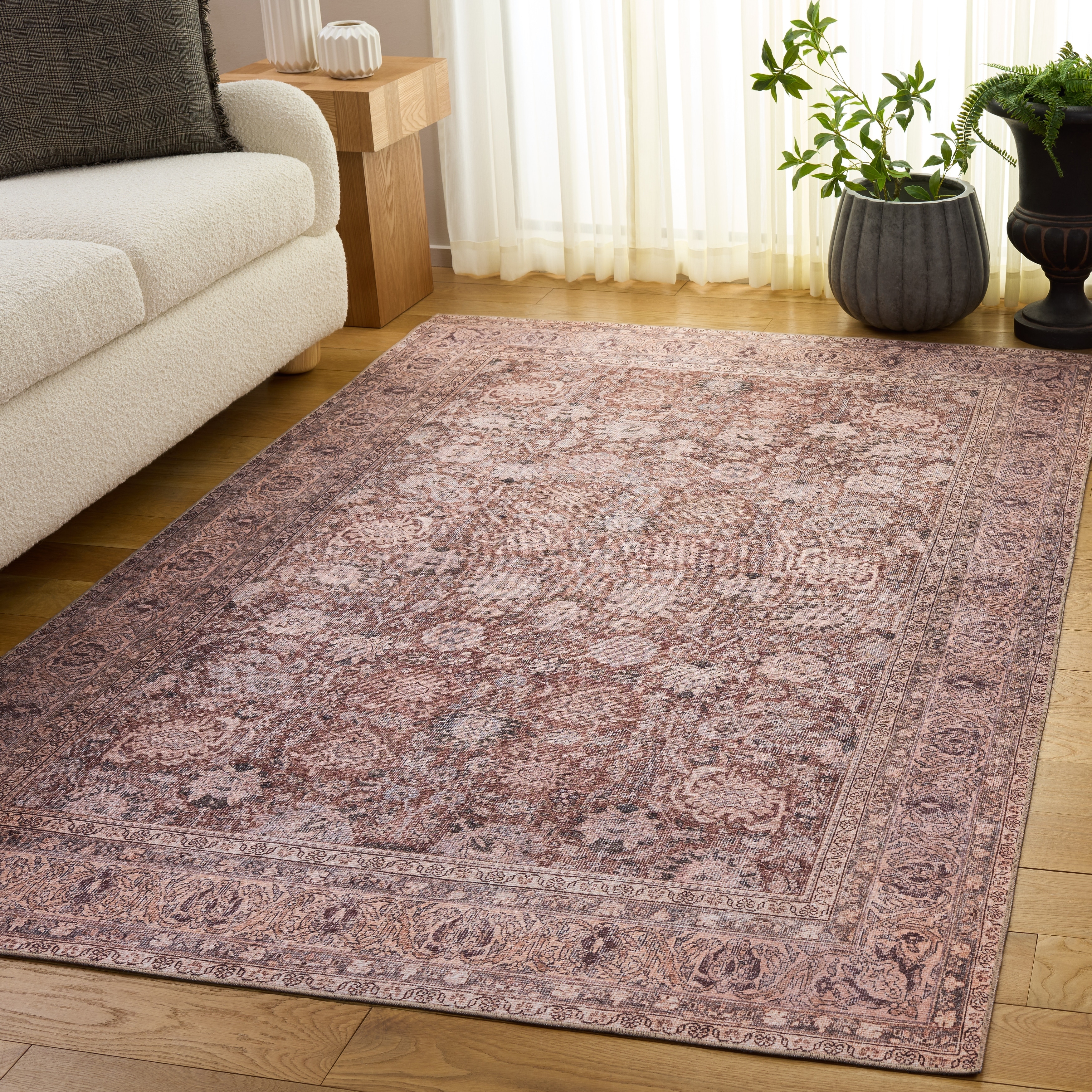 SAFAVIEH Vintage Heriz Sevil Machine Washable Rug