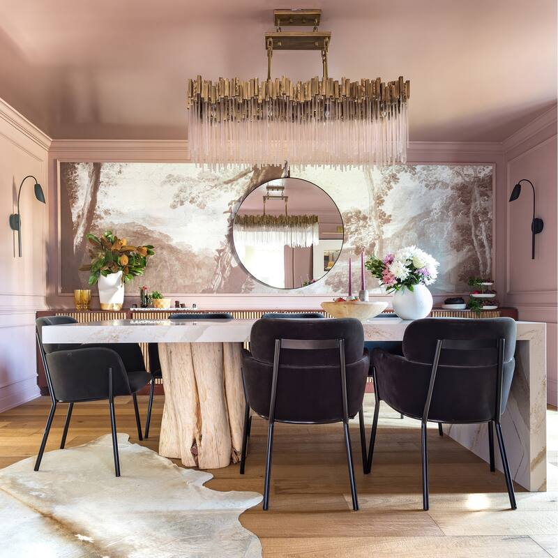 Varaluz Matrix Linear Pendant - 13"D x 48.25"W x 31.5"H