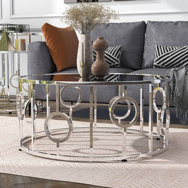Chrome glass table hotsell
