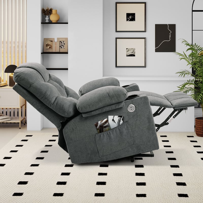 31.5 ''Wide Power Lift Assist Ergonomic Recliner with Massager & Heating