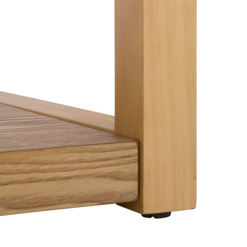 SAFAVIEH Home Omara 2 Tier Side Table - 20"W x 20"D x 20"H